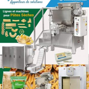 mini lignes de production de pâte sèche