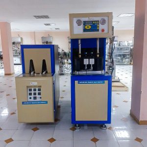 -SOUFFLEUSE DES BOUTEILLES SEMI AUTOMATIQUE - مكينة نفخ القارورات النصف أوتوماتيكية